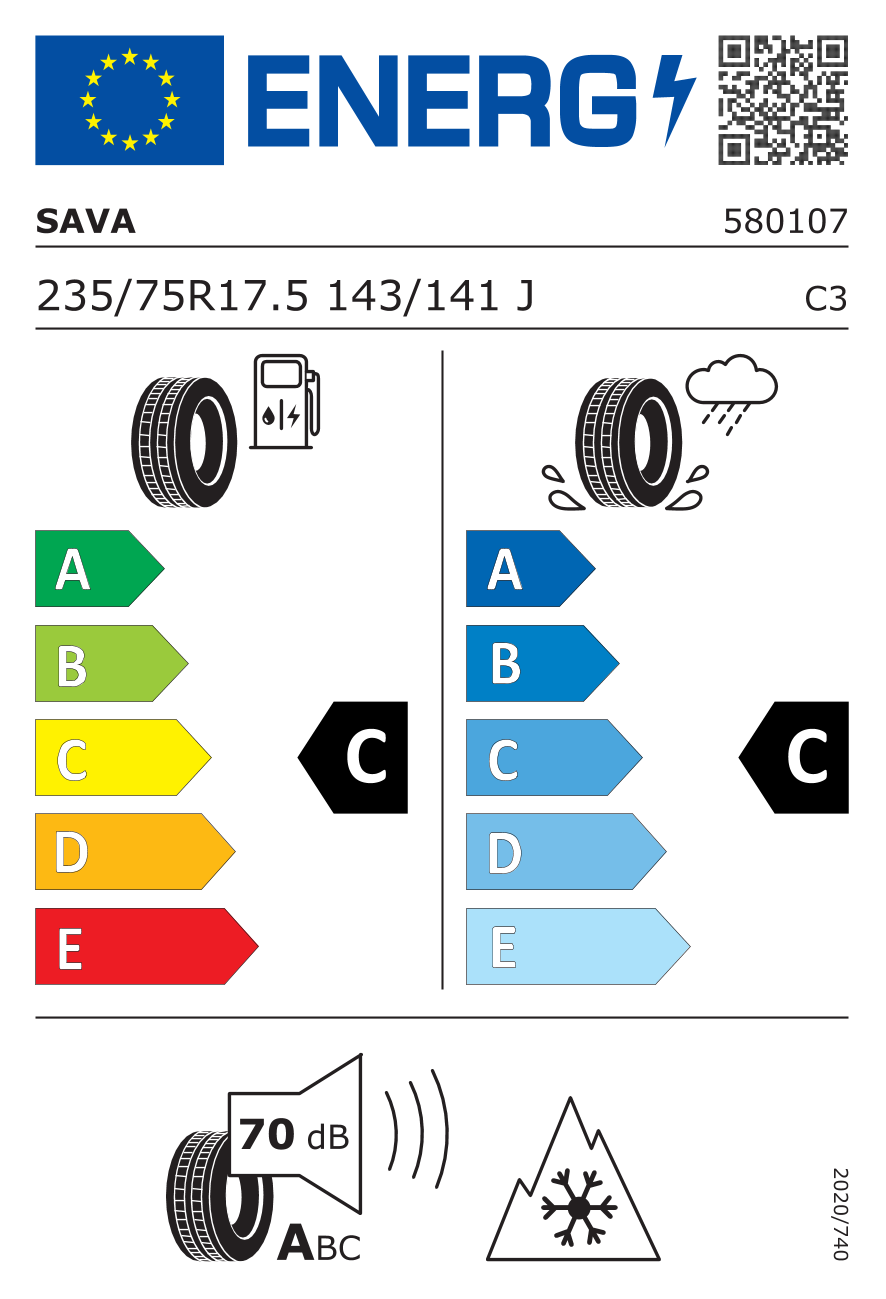 Sava Cargo 4 235/75 R17.5